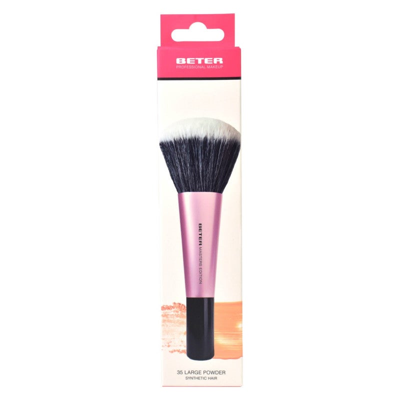 BETER Large powder brush, synthetic hair. Nº 35 - Image 2
